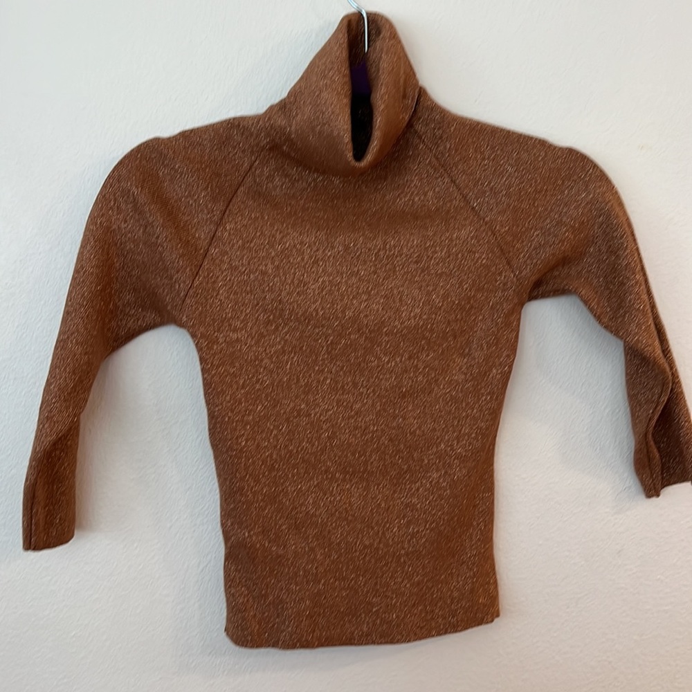 Bebe turtleneck copper